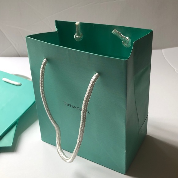 Tiffany & Co. Other - Tiffany & Co. Blue Small Gift Shopping Paper Bags Tiffany & Co. Other - Tiffany & Co. Blue Small Gift Shopping Paper Bags
